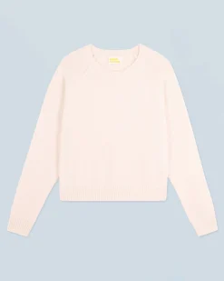 FROM FUTURE Maglione Scollo tondo Raglan Ecrù Cheap