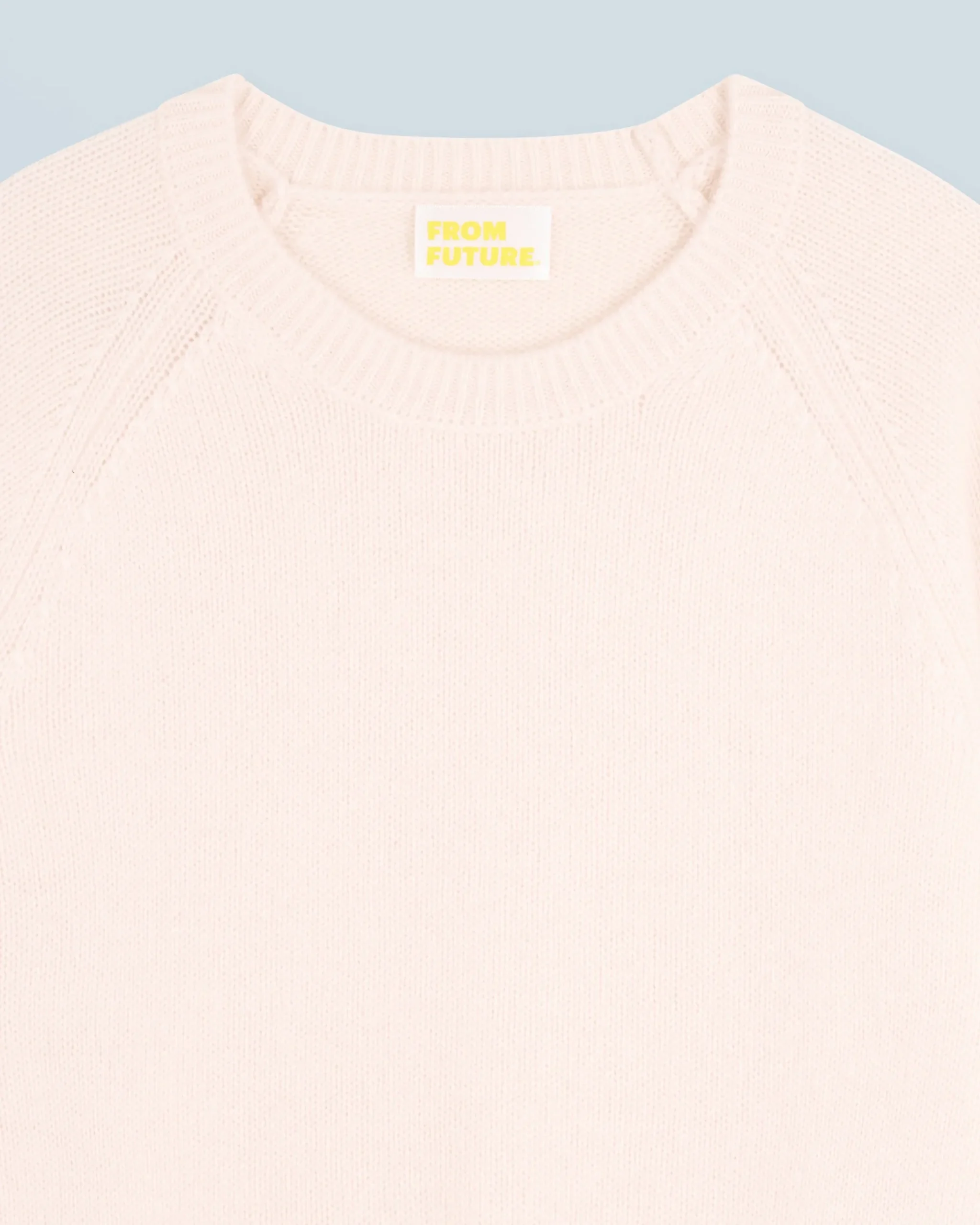 FROM FUTURE Maglione Scollo tondo Raglan Ecrù Cheap