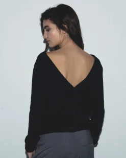 FROM FUTURE Maglione Scollo tondo Schiena scoperta con Bottoni MarinaMilitare Online