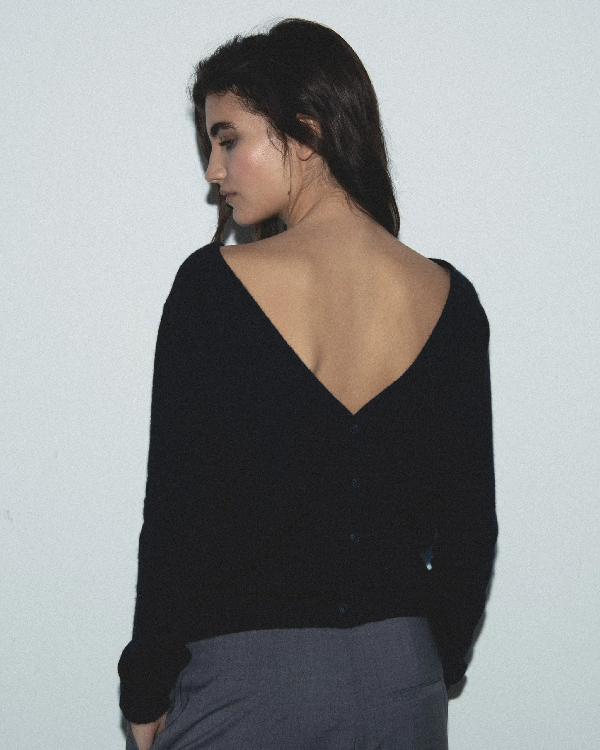FROM FUTURE Maglione Scollo tondo Schiena scoperta con Bottoni MarinaMilitare Online