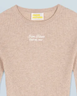 FROM FUTURE Maglione Scollo tondo Seconda pelle Mentobeige Online