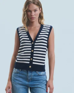 FROM FUTURE Maglione Senza maniche MarinaMilitare Fashion