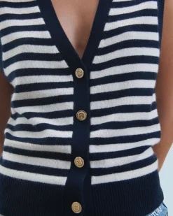 FROM FUTURE Maglione Senza maniche MarinaMilitare Fashion