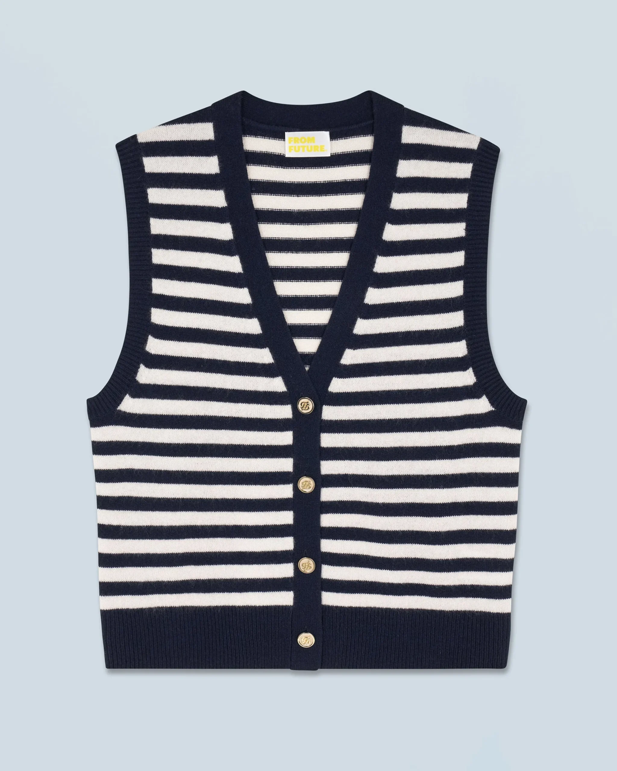 FROM FUTURE Maglione Senza maniche MarinaMilitare Fashion