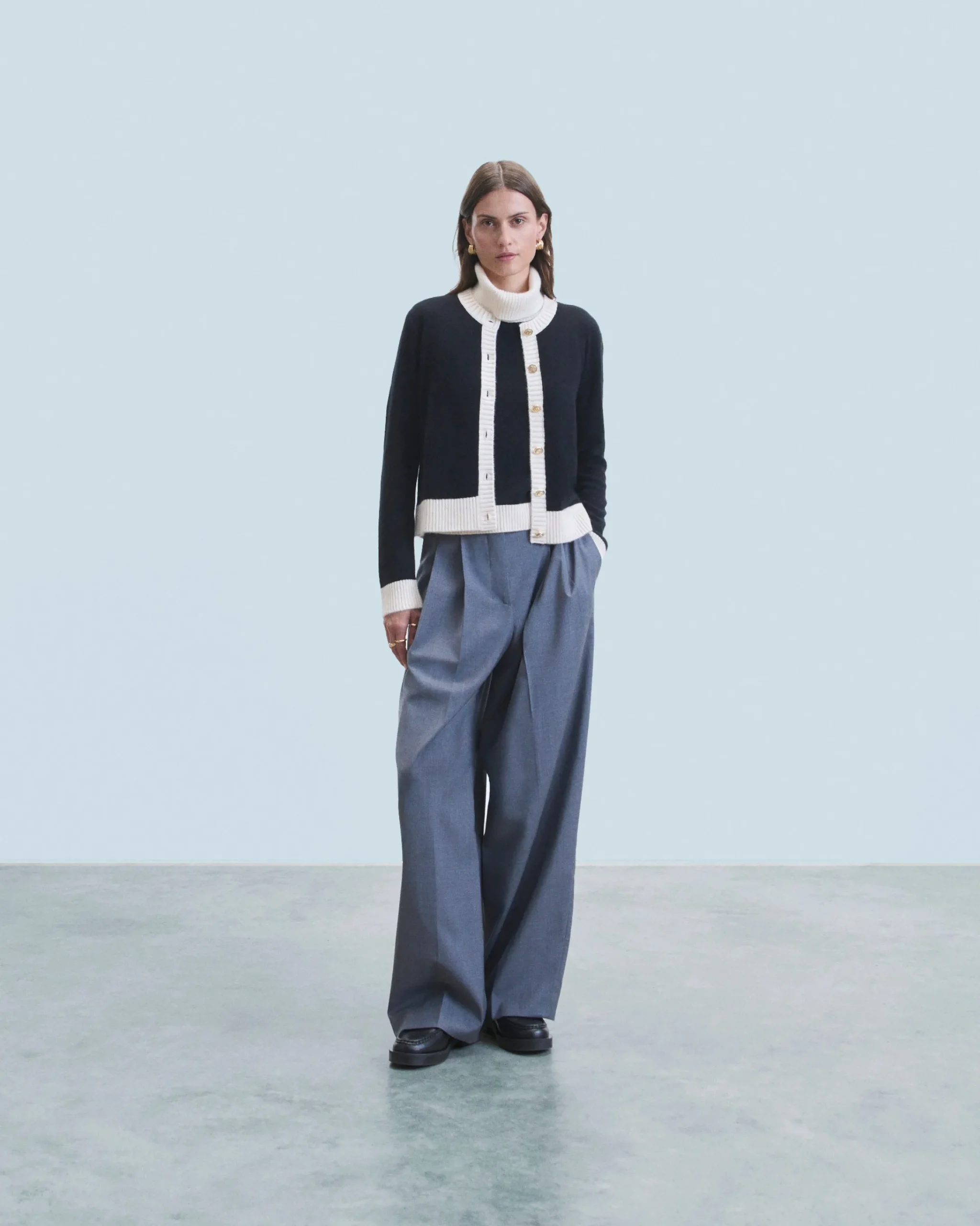 FROM FUTURE Maglione Senza maniche Nero New