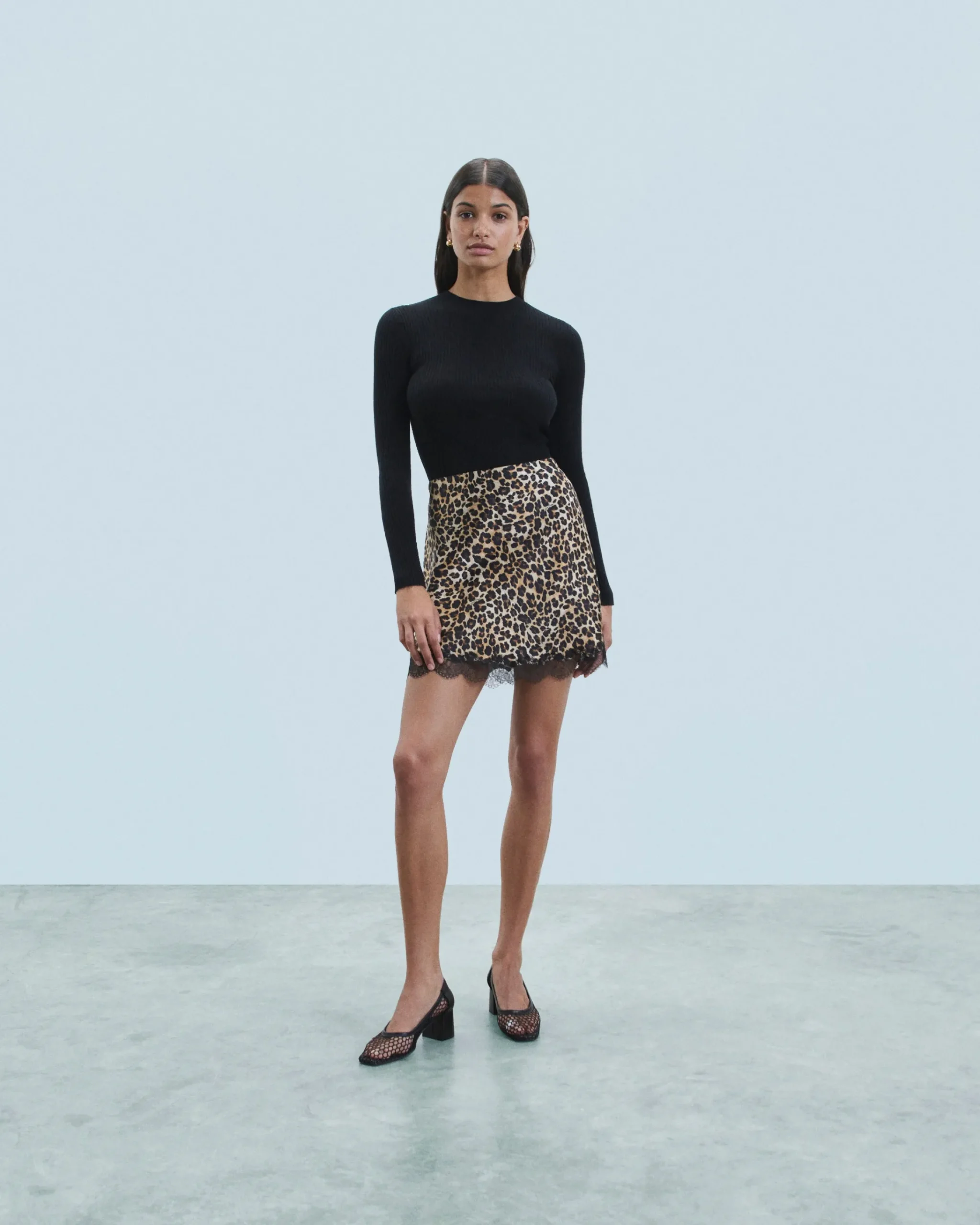 FROM FUTURE Minigonna Future WinterLeopard Shop