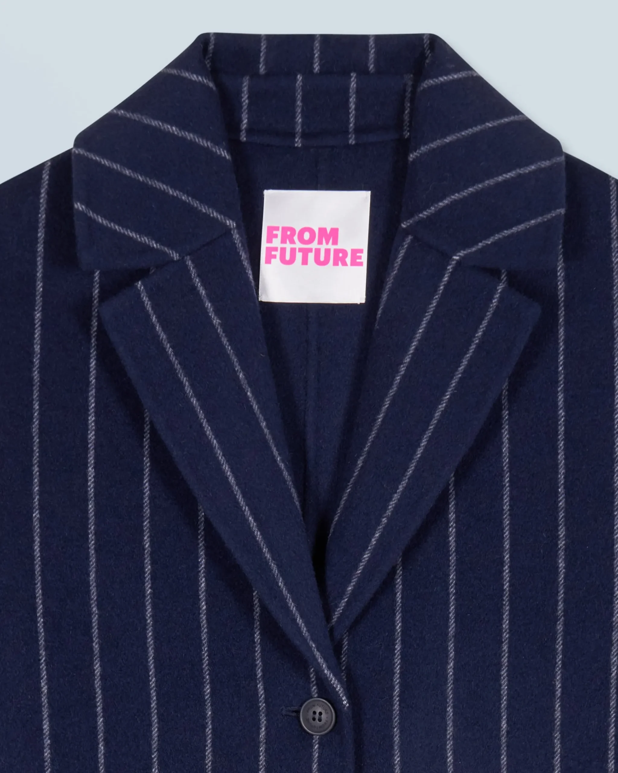 FROM FUTURE Outerwear Cappotto con Tasche NavyStripes Outlet