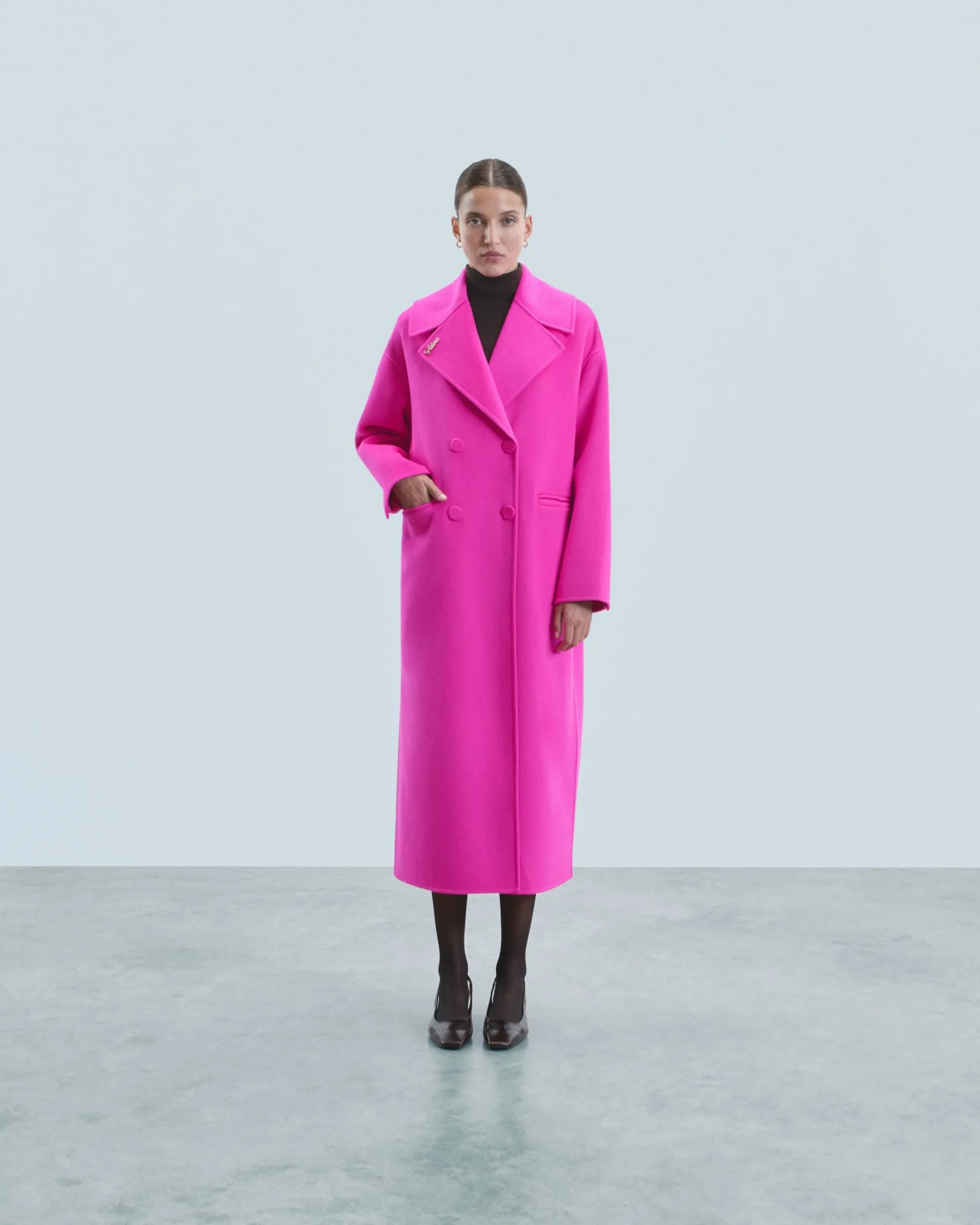 FROM FUTURE Outerwear Cappotto Doppiopetto UtopicPink Fashion