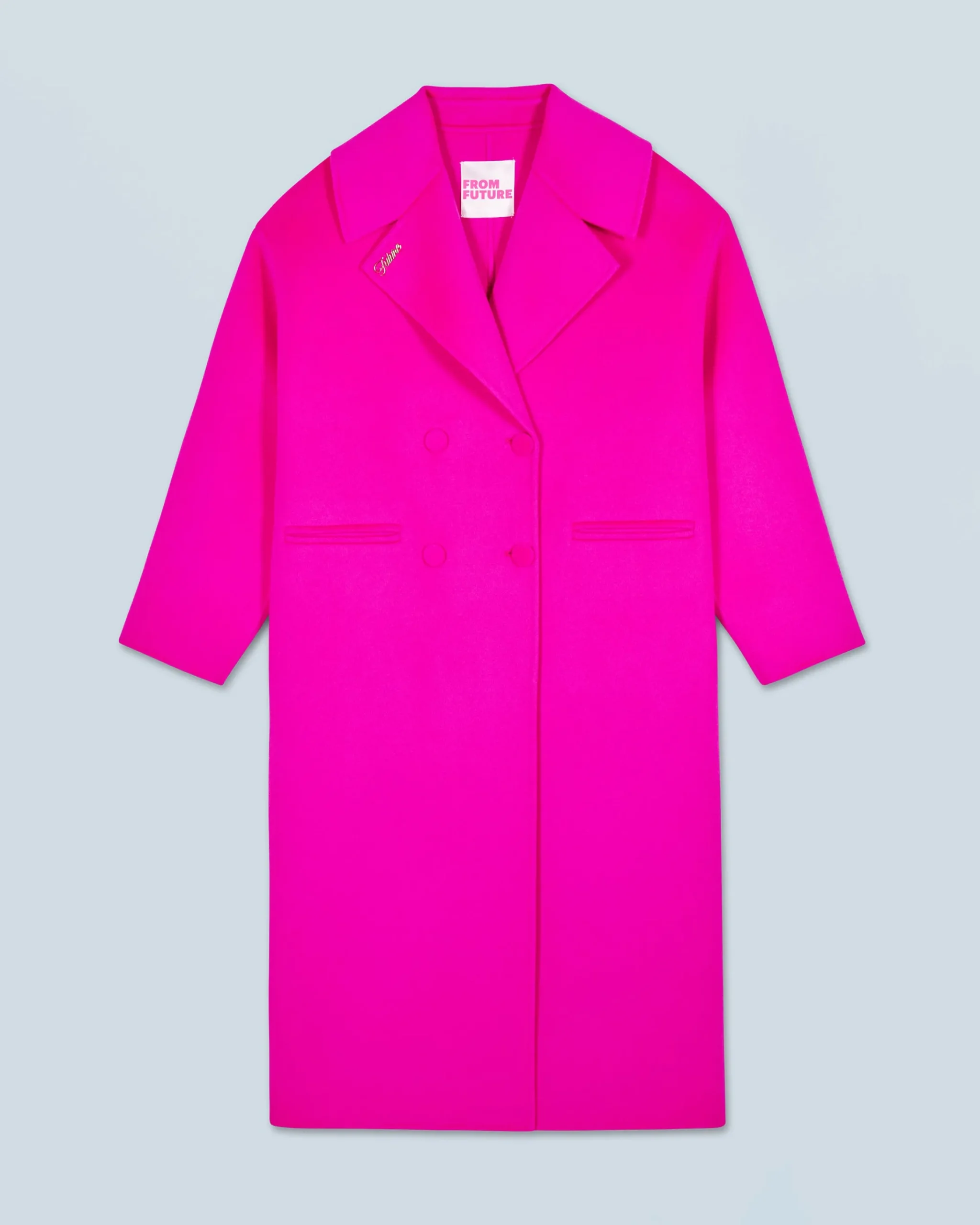 FROM FUTURE Outerwear Cappotto Doppiopetto UtopicPink Fashion