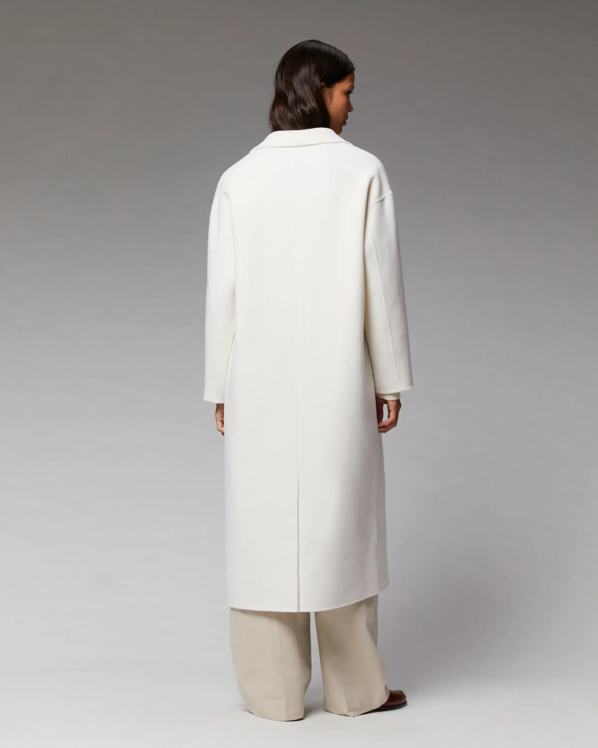 FROM FUTURE Outerwear Cappotto Lungo Double face Ecrù Hot