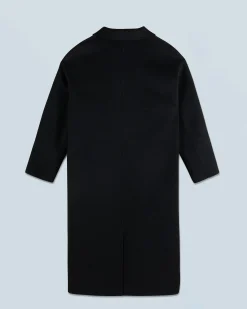 FROM FUTURE Outerwear Cappotto Lungo Double face Nero Outlet