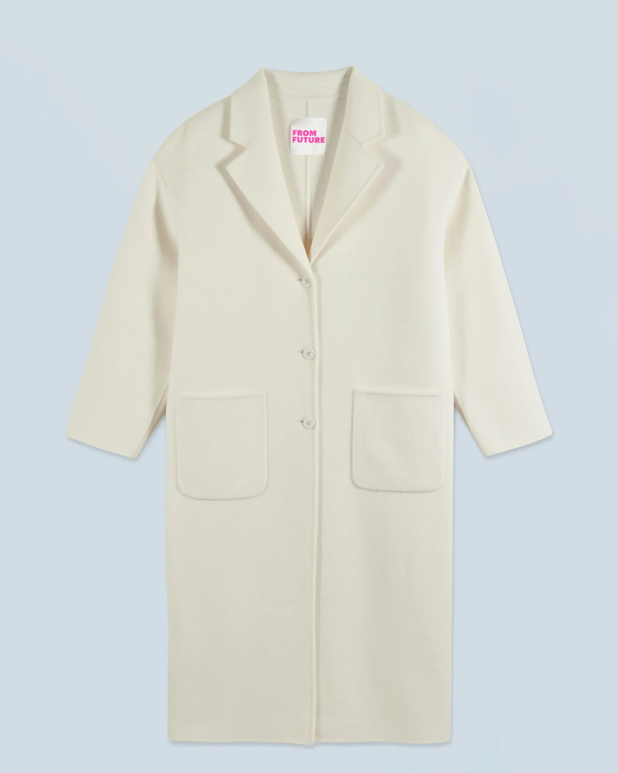 FROM FUTURE Outerwear Cappotto Lungo Double face Ecrù Hot