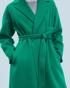 FROM FUTURE Outerwear Cappotto Vestaglia MountainGreen Hot
