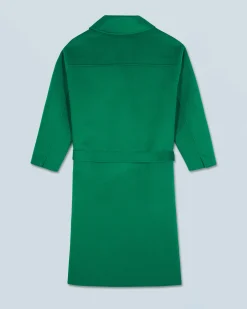 FROM FUTURE Outerwear Cappotto Vestaglia MountainGreen Hot