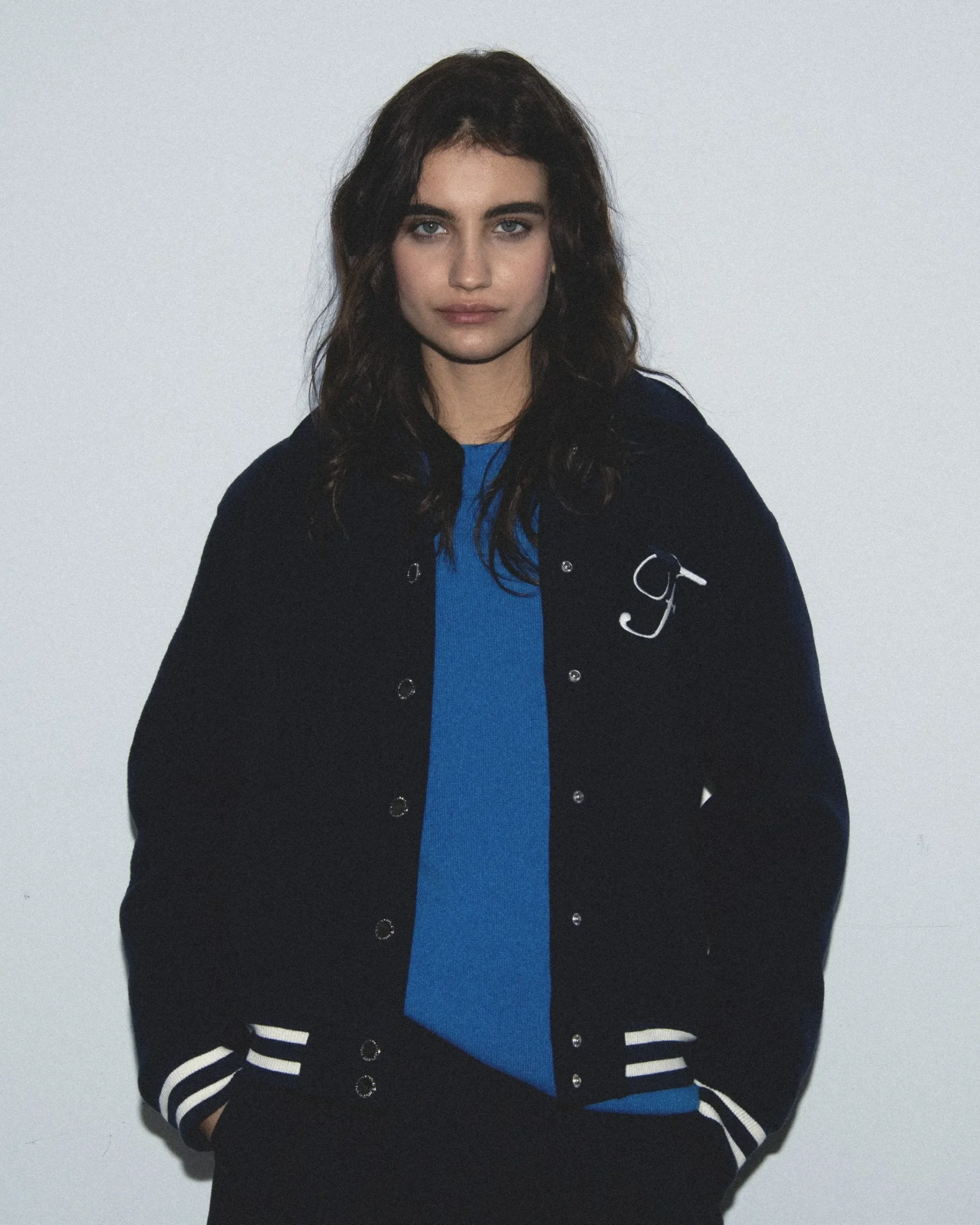 FROM FUTURE Outerwear Giacca MarinaMilitare Hot