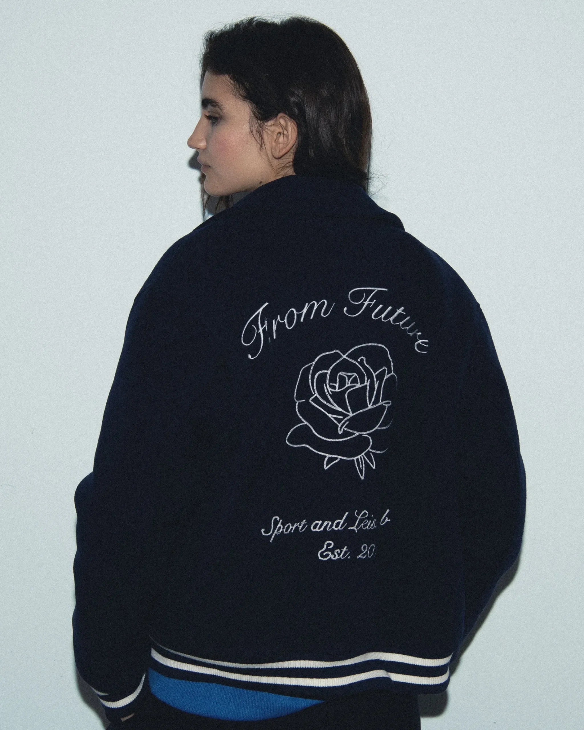 FROM FUTURE Outerwear Giacca MarinaMilitare Hot