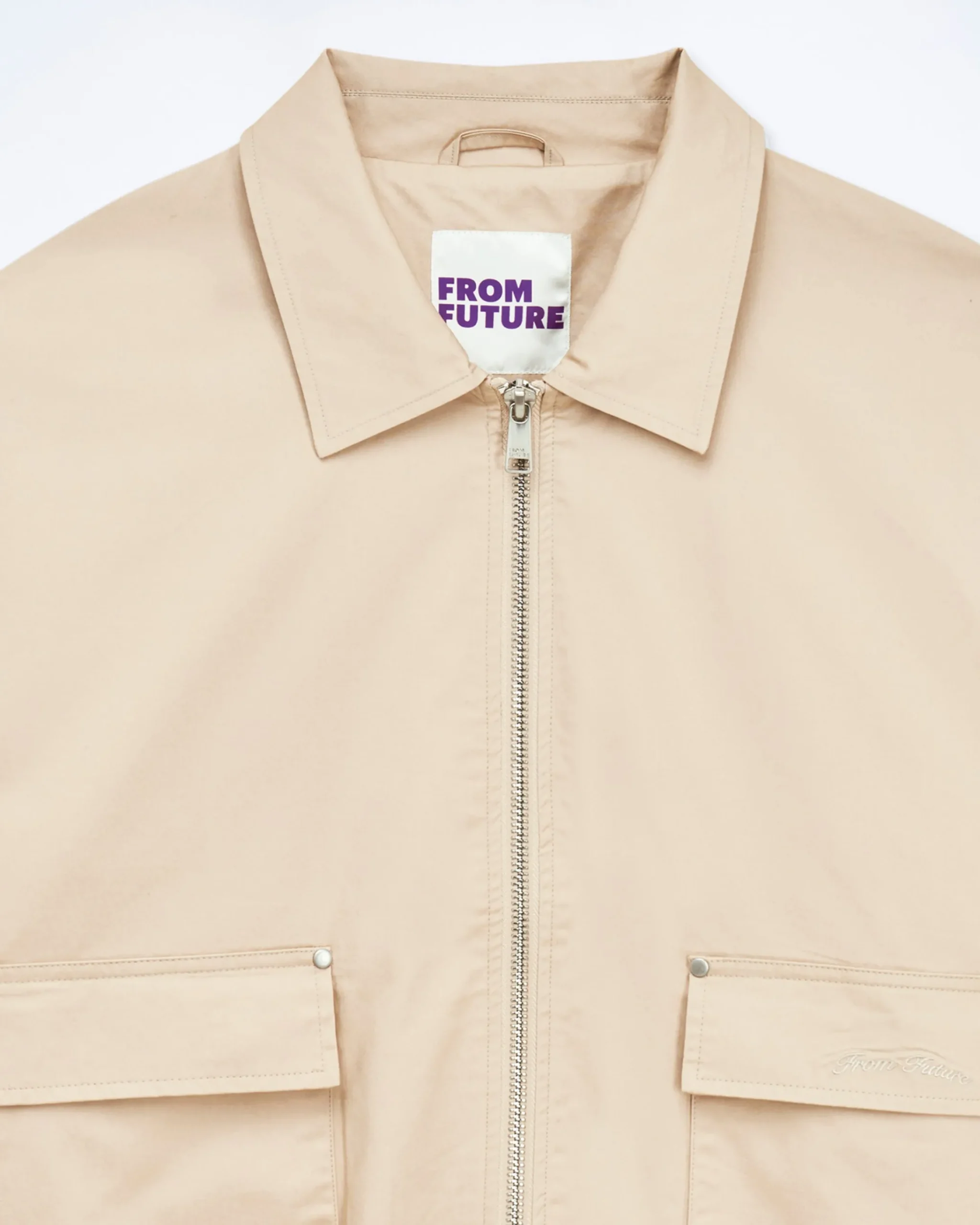 FROM FUTURE Outerwear Giacca Beige Fashion