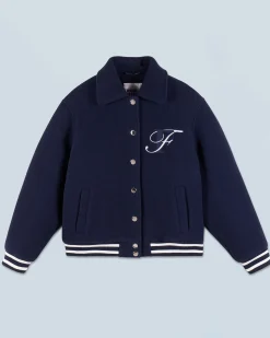 FROM FUTURE Outerwear Giacca MarinaMilitare Hot