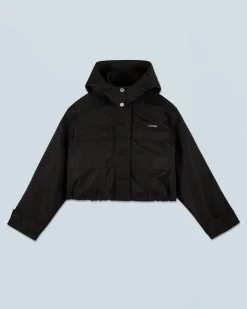 FROM FUTURE Outerwear Giacca Nero Cheap