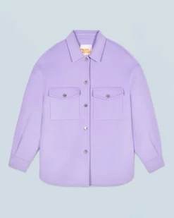 FROM FUTURE Outerwear Giacca MagicLilac Cheap