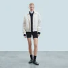 FROM FUTURE Outerwear Giacca Bomber Trapuntata Sabbiadeldeserto Cheap