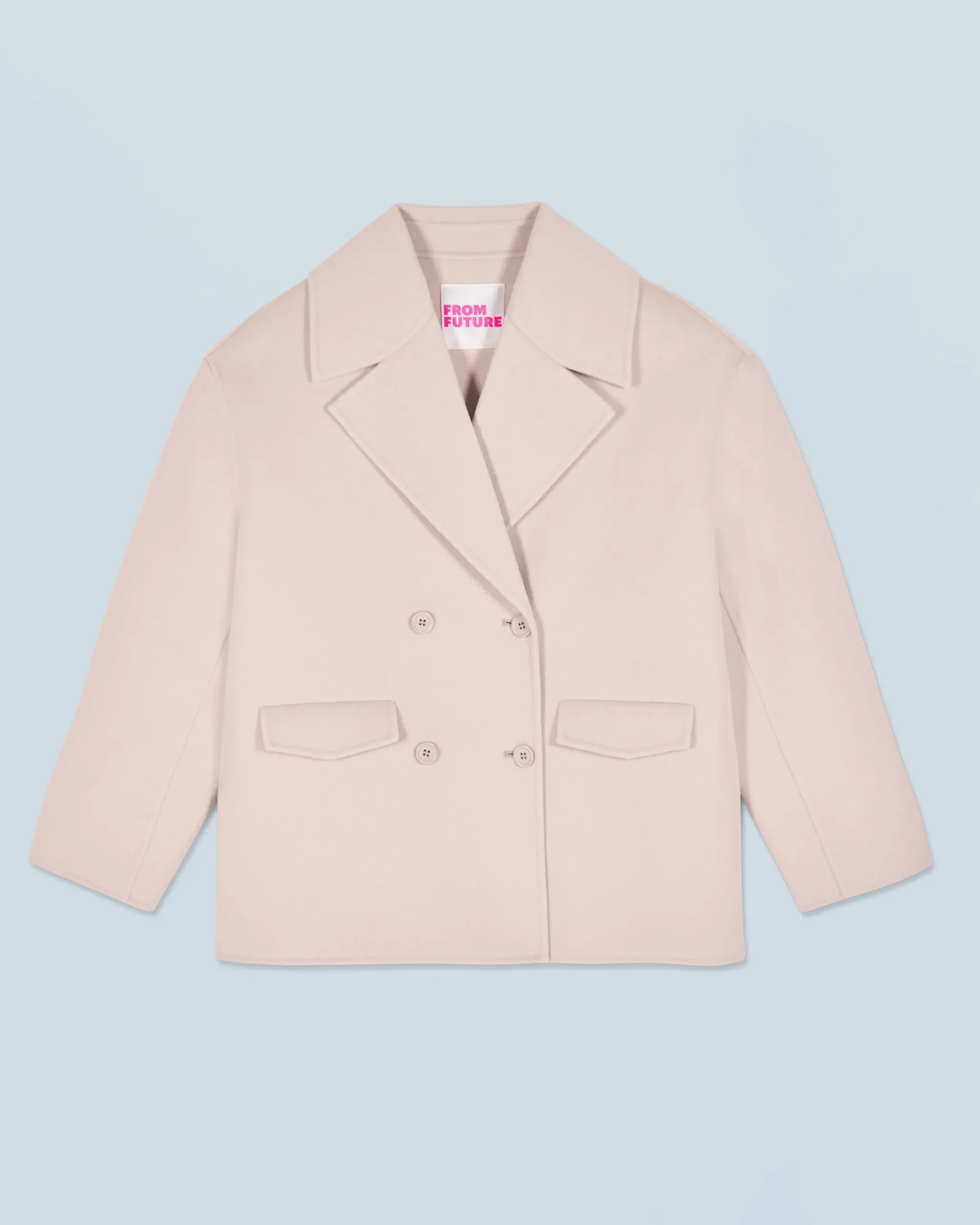 FROM FUTURE Outerwear Giacca Caban Sabbiadeldeserto Cheap