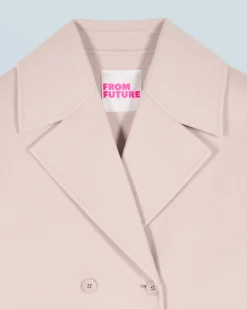 FROM FUTURE Outerwear Giacca Caban Sabbiadeldeserto Cheap
