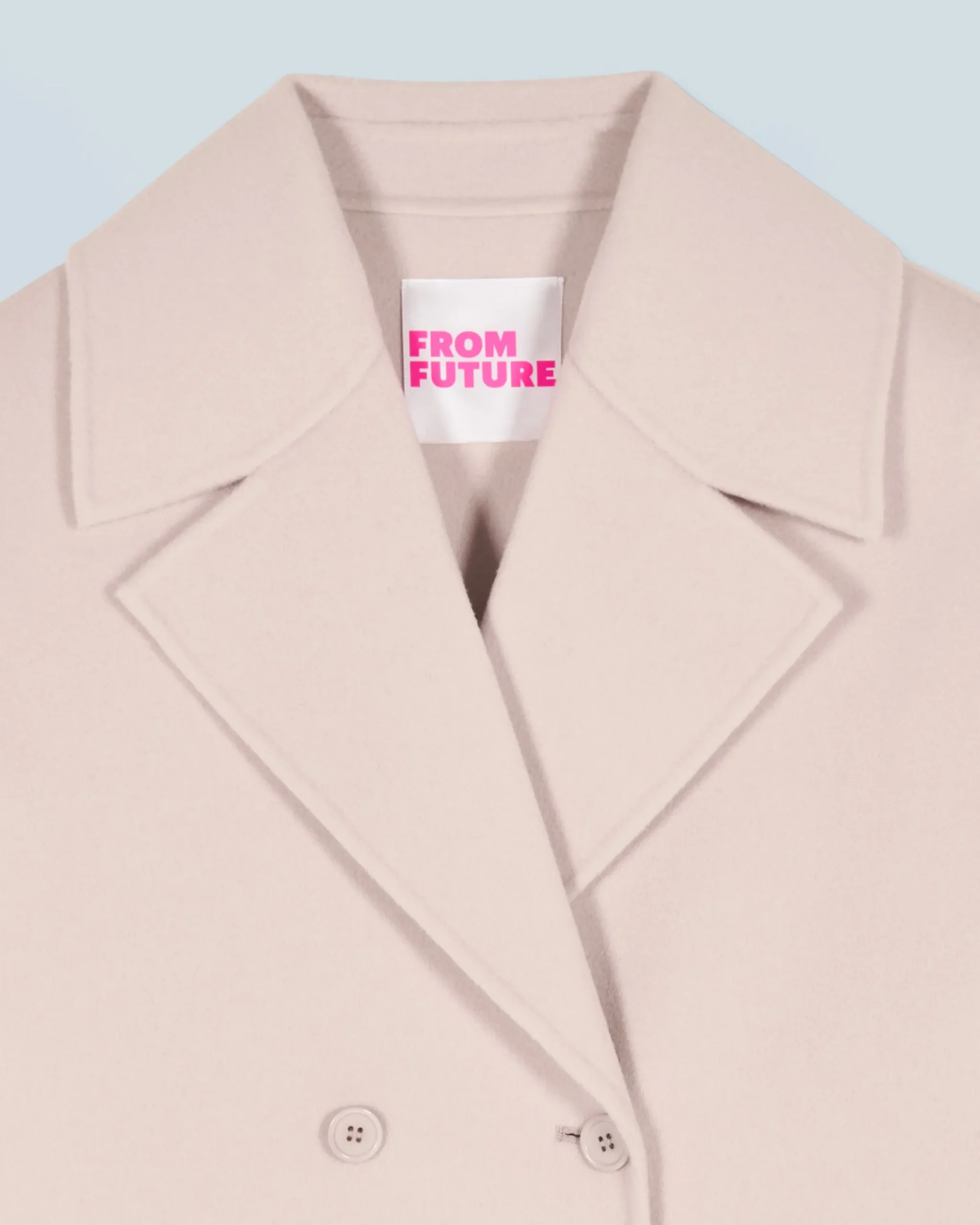 FROM FUTURE Outerwear Giacca Caban Sabbiadeldeserto Cheap