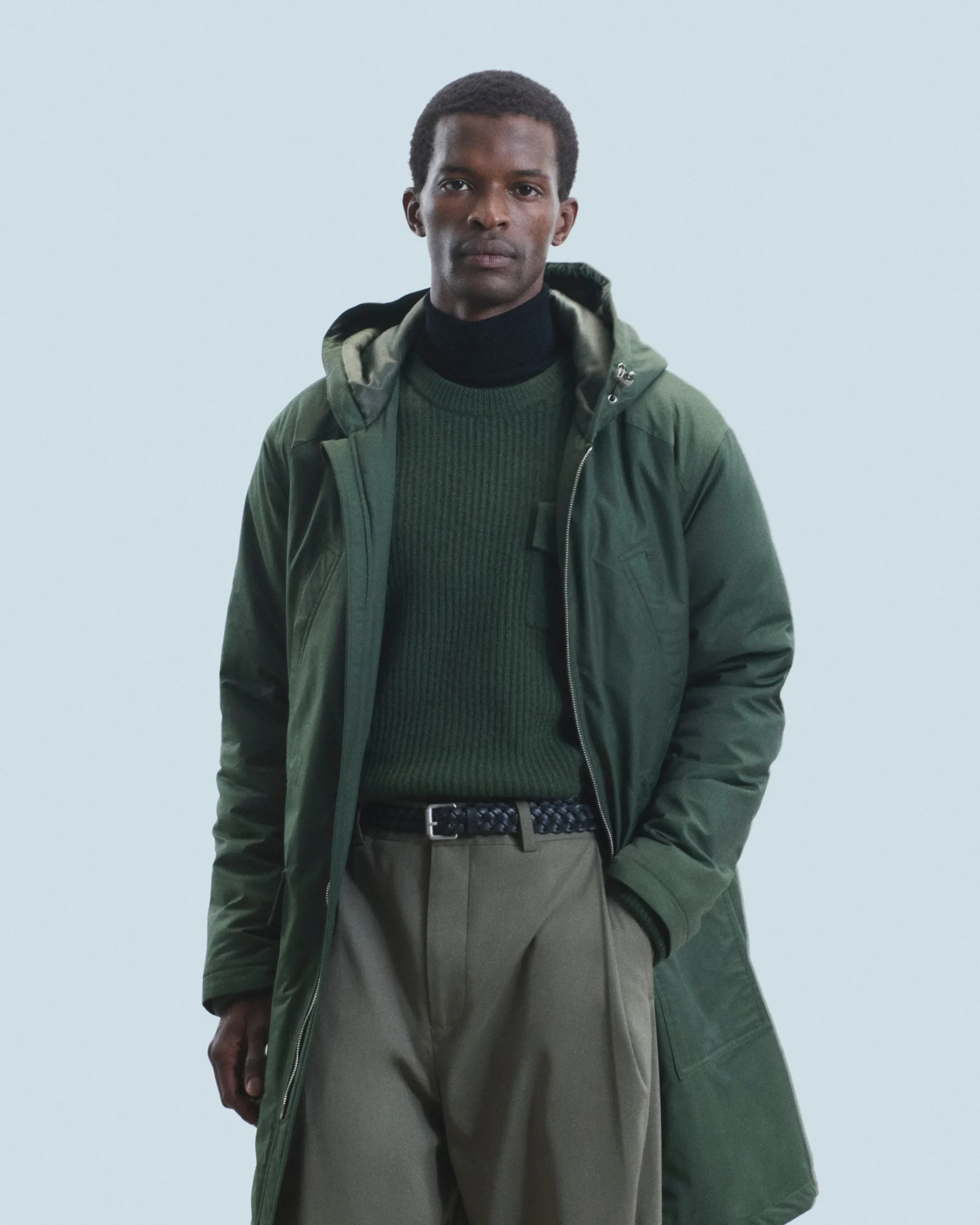 FROM FUTURE Outerwear Parka Cachi Sale