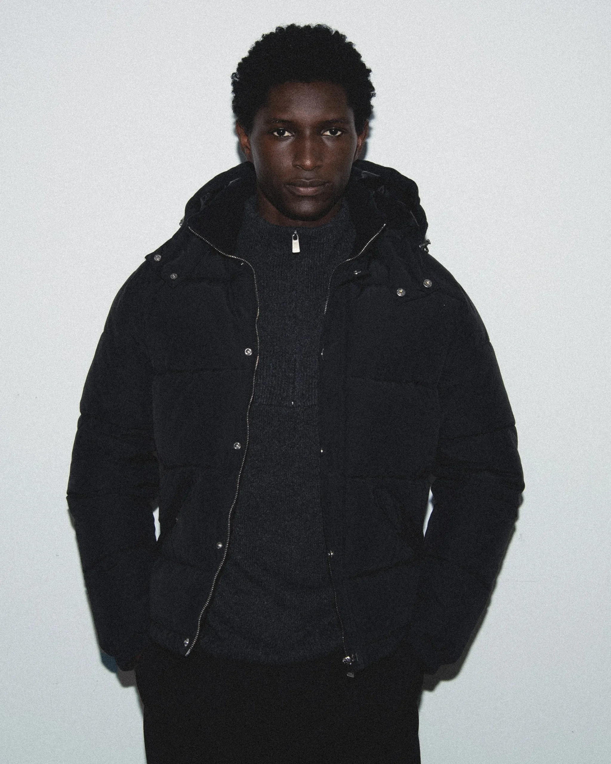FROM FUTURE Outerwear Piumino Nero Clearance