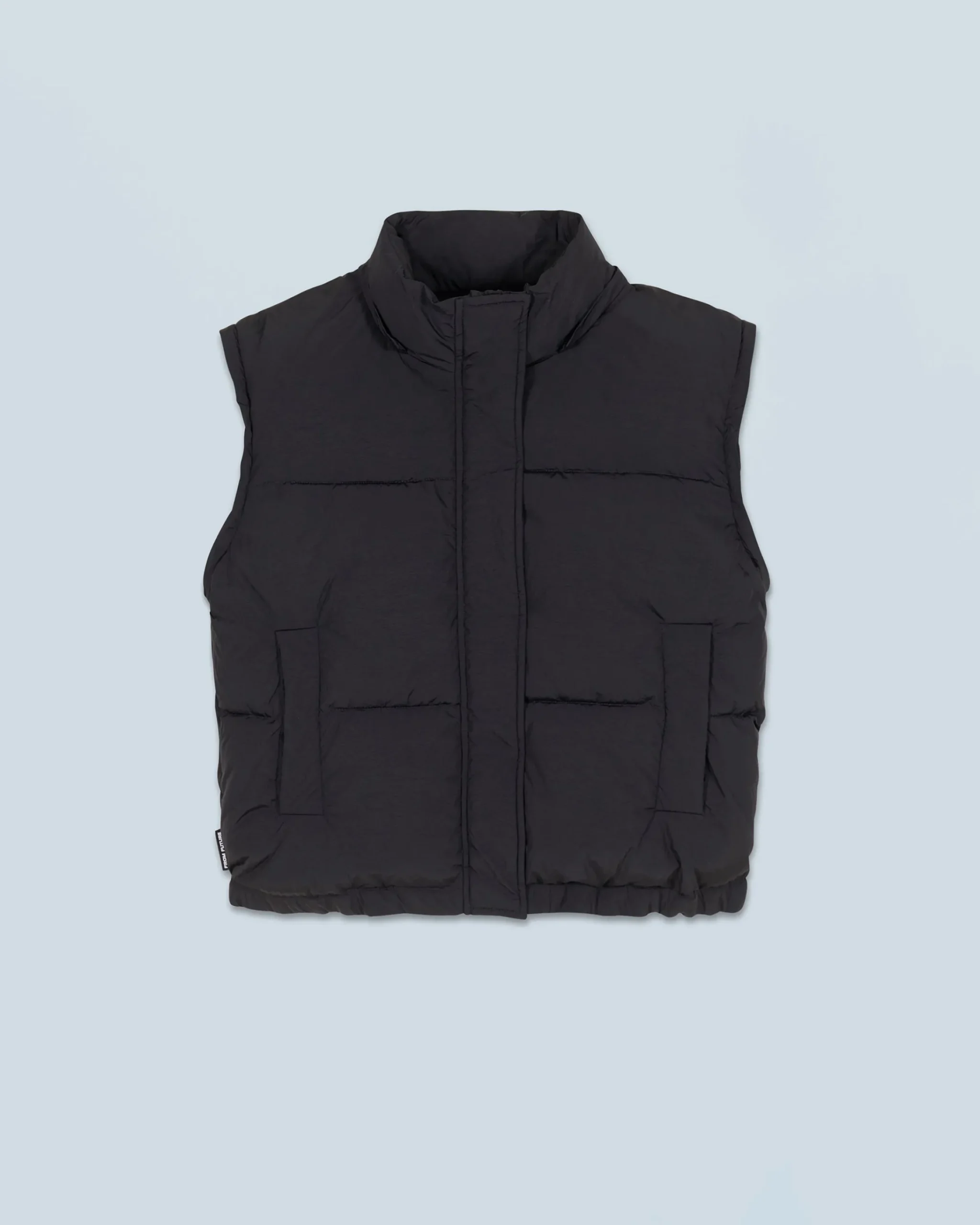 FROM FUTURE Outerwear Piumino Crackle Nero Discount