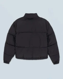 FROM FUTURE Outerwear Piumino Crackle Nero Discount
