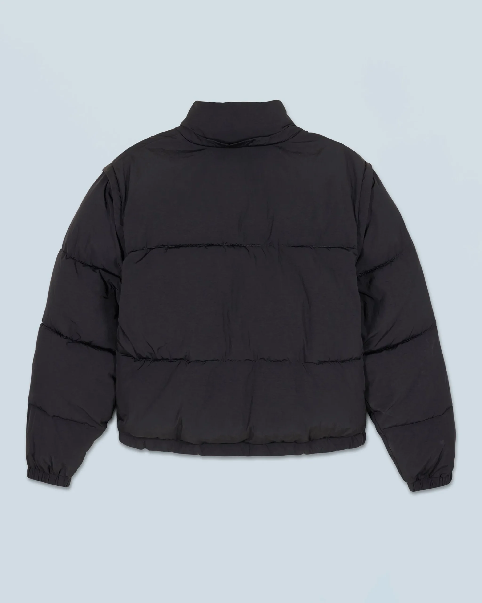 FROM FUTURE Outerwear Piumino Crackle Nero Discount
