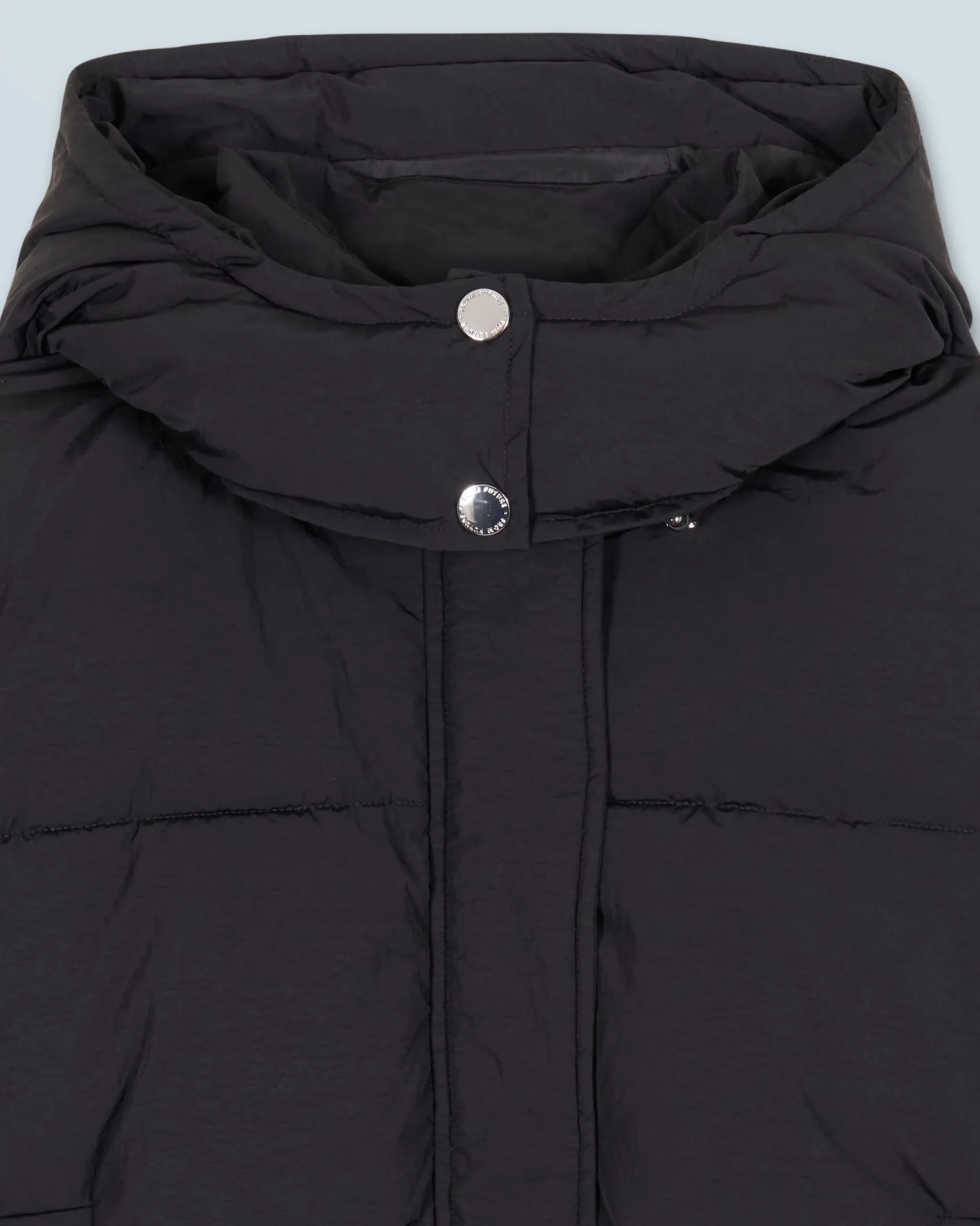 FROM FUTURE Outerwear Piumino Crackle Nero Discount