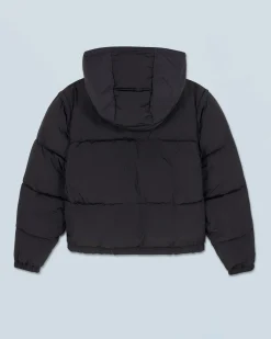 FROM FUTURE Outerwear Piumino Crackle Nero Discount