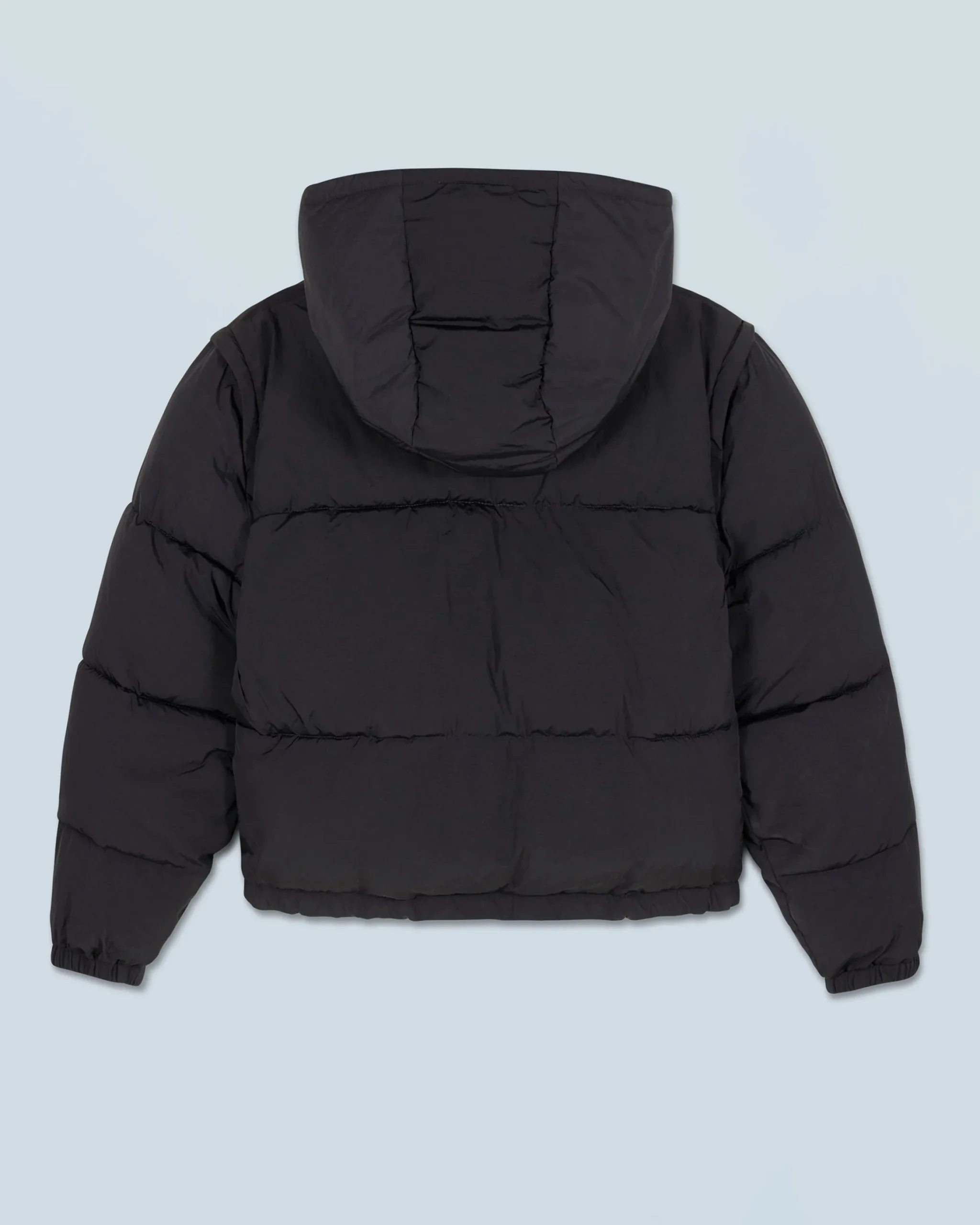 FROM FUTURE Outerwear Piumino Crackle Nero Discount