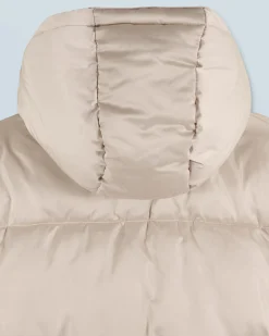FROM FUTURE Outerwear Piumino Fodera in cashmere Sabbiadeldeserto Sale