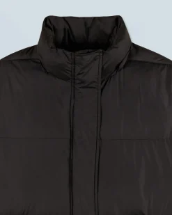 FROM FUTURE Outerwear Piumino Lungo Nero Outlet