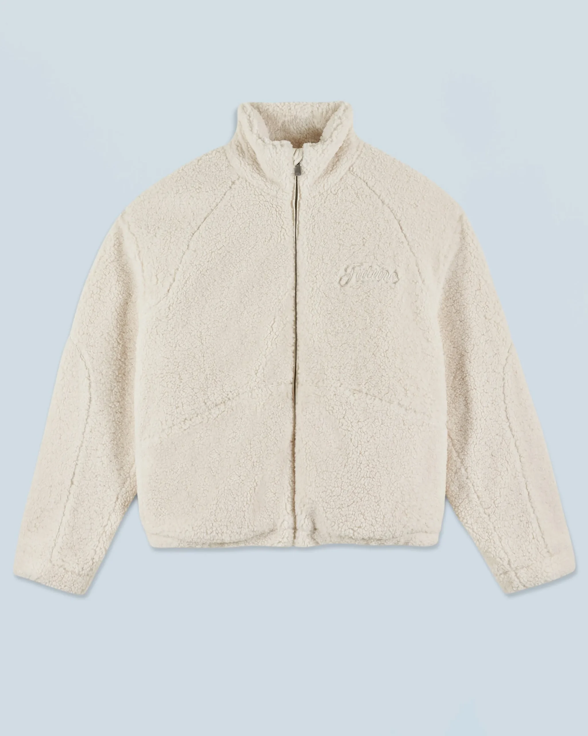 FROM FUTURE Outewear Giacca Sherpa Ecrù Best Sale