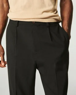 FROM FUTURE Pantaloni Dritti Tailoring Nero Hot
