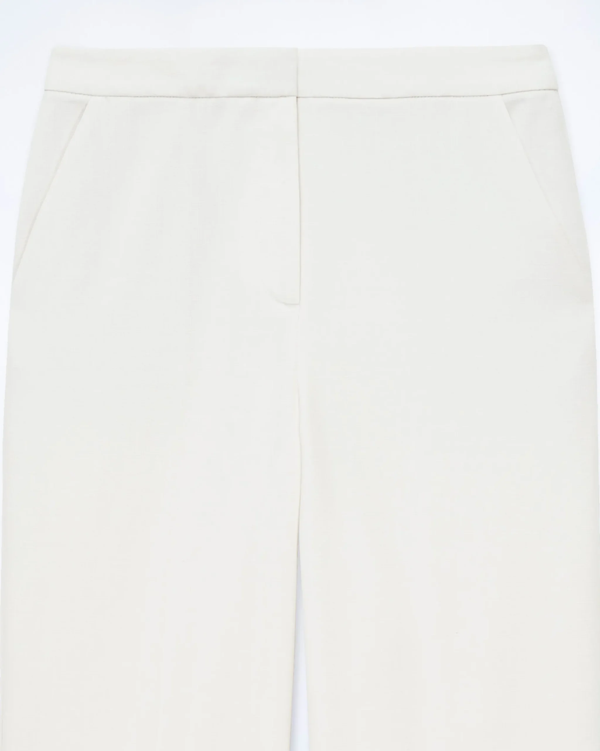 FROM FUTURE Pantaloni Larghi Ecrù Clearance