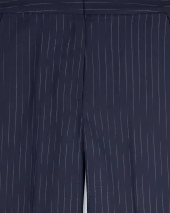 FROM FUTURE Pantaloni Larghi Tailoring NavyStripes Online