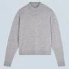 FROM FUTURE Pullover Collo alto Leggero Grigioericascuro Discount