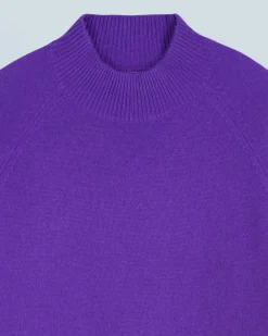 FROM FUTURE Pullover Collo alto Leggero PopPurple Flash Sale