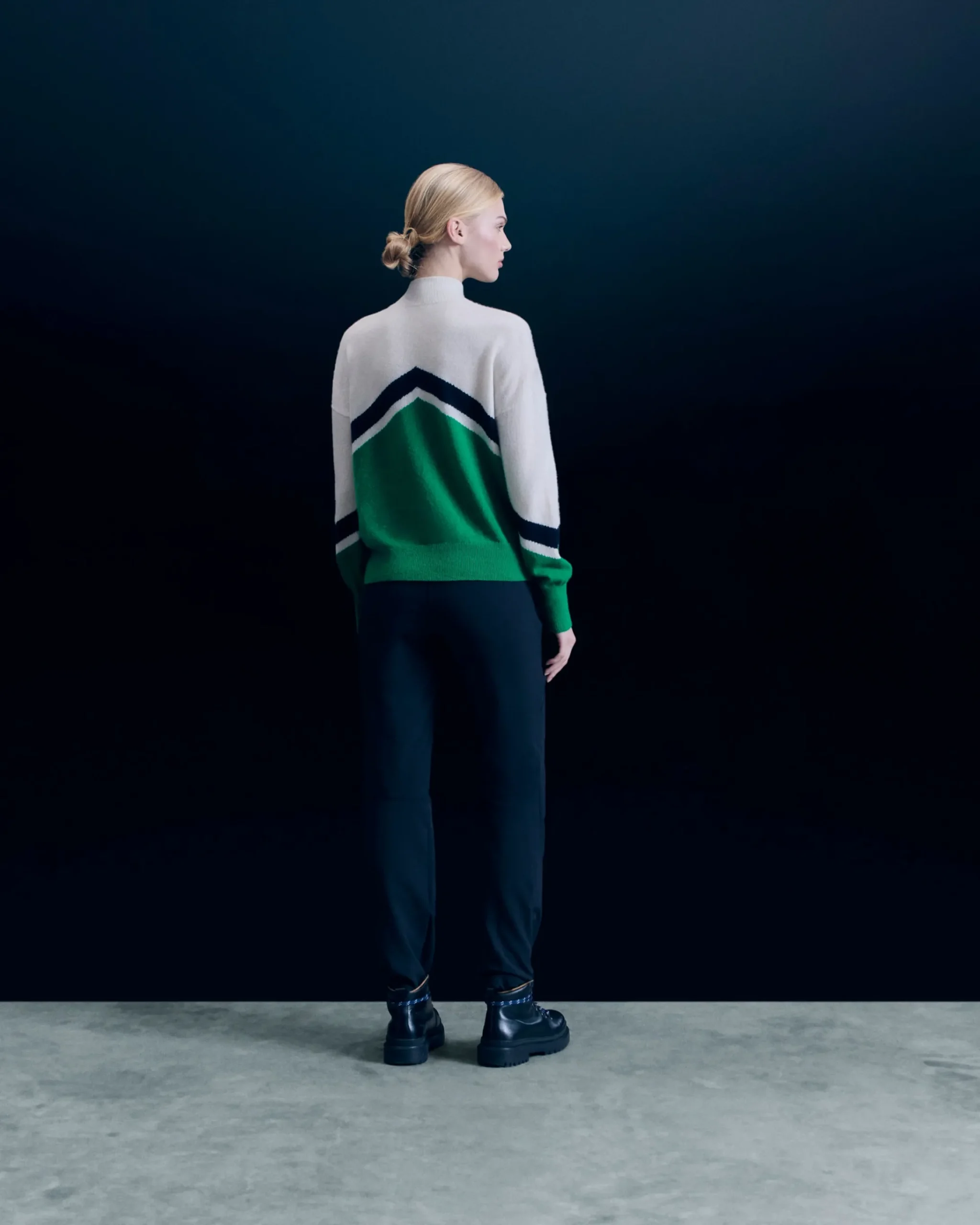 FROM FUTURE Pullover Collo alto Sci MountainGreen Outlet
