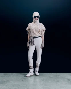 FROM FUTURE Pullover Collo dolcevita Fiocchi di neve Sabbiadeldeserto Flash Sale
