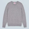 FROM FUTURE Pullover Scollo tondo Basic Grigioericascuro Shop