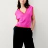 FROM FUTURE Pullover Senza maniche Bicolore TropicalPink Discount