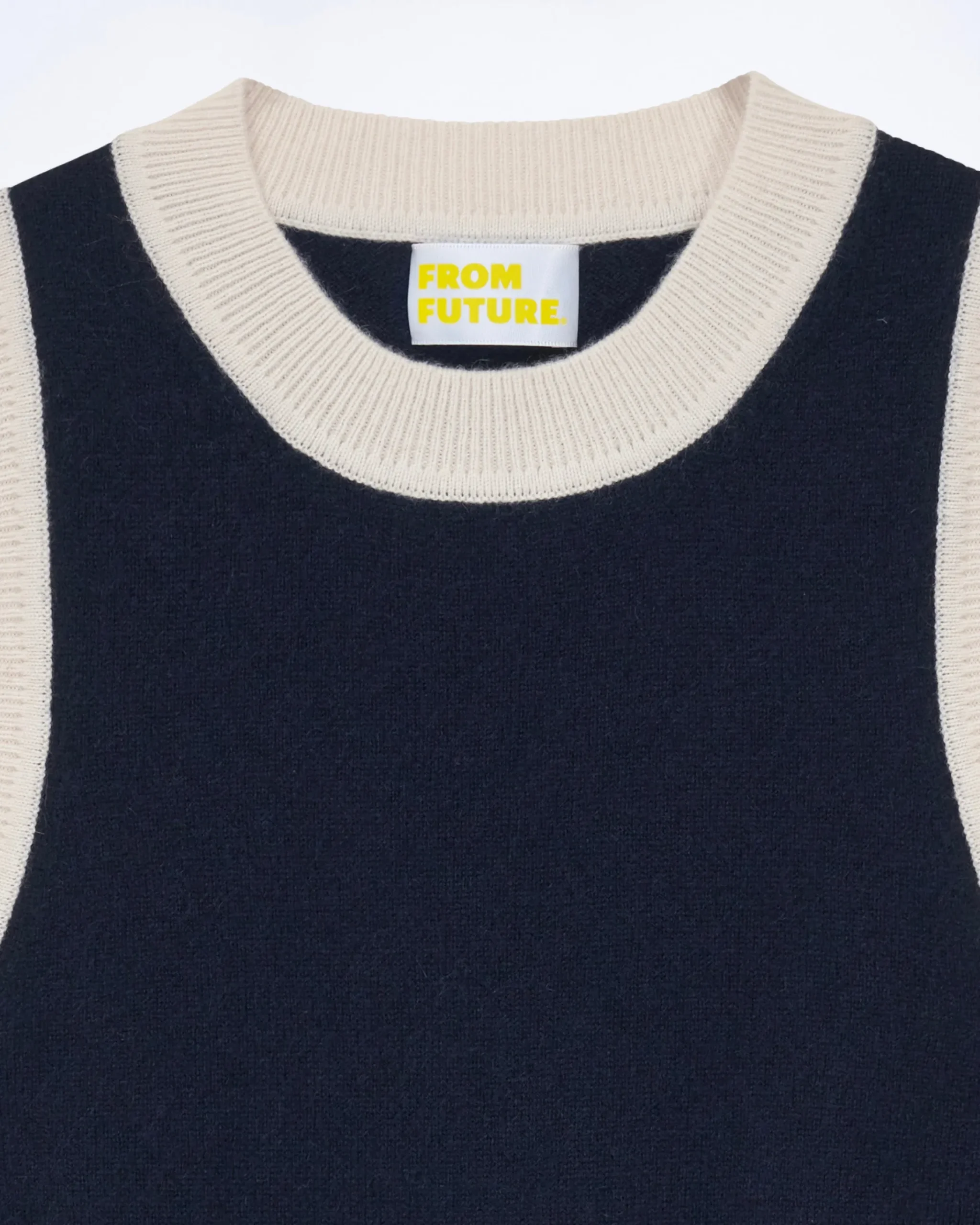 FROM FUTURE Pullover Senza maniche Bicolore MarinaMilitare Best