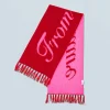 FROM FUTURE Sciarpa con frange DarkRed Online